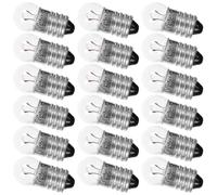 BESTOYARD Bombillas Pequeñas Redondas E10 Práctica y Fácil de Transportar de 6v 50 para Pruebas Eléctricas Adecuado para Escuelas Primarias y Secundaria