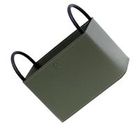 BESTOYARD Caja Organizadora de PU Verde para Escritorio, Hierro | Pequeña y Práctica, Tacto Cómodo, Ordena Artículos Diversos, Estilo Simple y Fresco