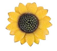 BESTOYARD Decoración De Pared Girasoles De Hierro Letrero De Bienvenida Para Jardín Decoración De Girasol Para Sala De Estar Arte De Pared Flores