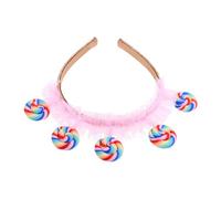 BESTOYARD Diadema De Lollipop Para Accesorio Divertido De Fiesta Decoración Para Cumpleaños y Celebraciones Infantiles