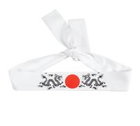 BESTOYARD Diadema Decorativa Japonesa de Algodón para Eventos y Deportes, Diseño Tradicional Samurái Cómodo que No se Desvanece Fácilmente