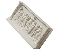 BESTOYARD Estatua de Resina 3D, Figura Decorativa para Escritorio, Escultura Artística Minimalista del Hogar, Accesorio Versátil para Sala y Oficina
