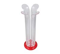 BESTOYARD Herramienta para Cortar Frutas, Cortadora de Tomates, Pp y Ps, Portátil, para Frutas y Tomates Cherry, para Ensaladas y Pizza, 2 Cortadores