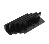 BESTOYARD Juego de Herrajes de Metal para Barandillas de Cama Adultos con Tornillos, Adaptador Seguro para Cabecero y Pie de Cama en Hogares y Hoteles