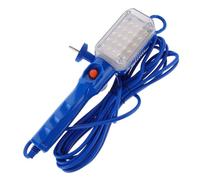 BESTOYARD Luz de Trabajo Portátil LED Enchufe Eu 220v para Reparación de Coches, Lámpara de Mano Multifuncional Abs 25 Leds y Cable de 5 Metros para Garaje