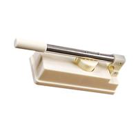 BESTOYARD Molde para Prensar Masa de Dumplings, Prensa de Pastel de Mano, Blanco, Abs y Acero Inoxidable, Multifuncional, para Cocina