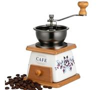 BESTOYARD Molino de Café Manual de Cerámica Diseño Compacto y Manivela para Uso en Casa y Cocina, Molinillo Portátil para Granos de Café y Otras Semillas