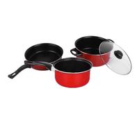 BESTOYARD Sartenes Antiadherentes para Sopa y Leche, Utensilio de Cocina Multifuncional y Ahorro de Espacio Juego de 3 Fácil de Usar para Uso Diario Hogar