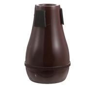 BESTOYARD Sordina Simple para Trombón de Abs Rojo, Parte del Instrumento | Amortiguador Semiencerrado, Instalación Fácil y Peso Ligero, Práctica Silenciosa
