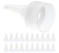 BESTOYARD Tapas de Repuesto Buen Sellado 50 para Botellas de Plástico y Diseño Moderno , a Prueba de Fugas , Ideales para Uso en Casa