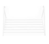 BESTOYARD Tendedero de Ropa Montado Puerta, Plegable de Hierro Blanco | Ahorra Espacio en Pisos Pequeños y Dormitorios, Instalación Sencilla, Barras Múltiples para Secado Portátil