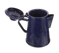 BESTOYARD Tetera Esmaltada de 1.2l Boquilla Delgada y Acabado Pulido, Adecuada para Uso Doméstico y Cafeterías, Diseño Simple y Elegante para Cocina y Camping
