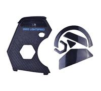 BestParts - Cubierta trasera de contrapeso + patas de ratón de repuesto para mouse inalámbrico Logitech G502 Lightspeed
