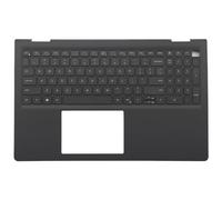 BestParts Reposamanos con teclado no retroiluminado de repuesto para laptop Dell Inspiron 15 3520 3525 3530 3535 (con USB-C) - 5MD22