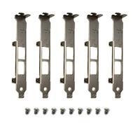 BestParts - Soportes genéricos de Altura Completa para Tarjetas de Red Intel X540-T2 X550-T2 con Tornillos (5 Unidades)