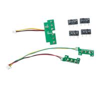 BestParts Tablero de botones de interruptor de intercambio en caliente + tablero de botones laterales + microinterruptor de repuesto para mouse inalámbrico Logitech G304 G305 para juegos