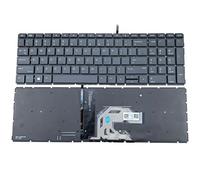 BestParts Teclado retroiluminado de repuesto para HP Probook 450 G6 450 G7 455 G6 455 G7 455R G6 455R G7 US Layout teclado de laptop con TrackPoint negro sin marco
