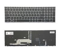 BestParts US - Teclado de diseño con retroiluminación de repuesto para HP ZBOOK 15 G5, 15 G6, ZBOOK 17 G5, 17 G6 (Doe no apto para Zbook 15U G5 Series) L12765-001 L28407-001 L29635-001