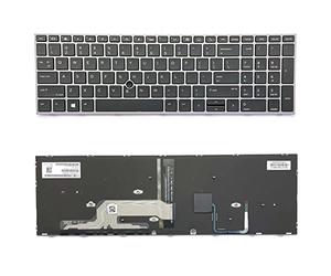 BestParts US - Teclado de diseño con retroiluminación de repuesto para HP ZBOOK 15 G5, 15 G6, ZBOOK 17 G5, 17 G6 (Doe no apto para Zbook 15U G5 Series) L12765-001 L28407-001 L29635-001