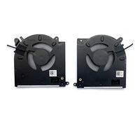 Bestparts Ventilador de refrigeración CPU+GPU de 12 V de repuesto para Dell Alienware (2020-2021) M15 R3, M15 R4, 0TG9V0 0D1X38 FM7C FM7D DFS240012AE0T DFSK324162A2E, AWm15-7272 WHT-PUS AWWHWHWHM15R4-7689WHT-PUS