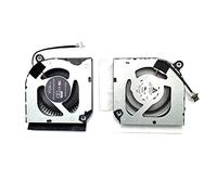 BestParts Ventilador de repuesto para CPU y GPU para laptop Acer Predator Triton 300 (PT315-53) de 15.6 pulgadas (aspas de ventilador ABS dobles)