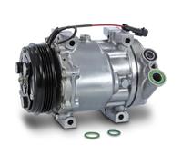 BESTPRICE 1x Compresor de aire acondicionado SD7V16, COMPATIBLE CON - CITROËN JUMPER 2, FIAT DUCATO, IVECO DAILY 3, DAILY 4, PEUGEOT BOXER