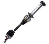 BESTPRICE 1x Eje de transmisión delantero derecho Compatible con VW MULTIVAN T5 (7HM, 7HN, 7HF, 7EF, 7EM, 7EN), TRANSPORTER T5, TRANSPORTER T6 plataforma (SFD, SFE, SFL, SFZ, SJD