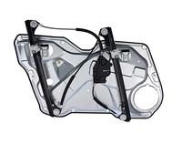 BESTPRICE 1x Elevalunas eléctrico delantero derecho con placa atornillable Compatible con SEAT LEON (1M1), TOLEDO II (1M2)