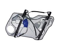 BESTPRICE 1x Elevalunas eléctrico delantero izquierdo sin motor eléctrico con placa atornillable Compatible con SEAT LEON (1M1), TOLEDO II (1M2)