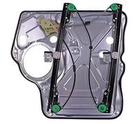 BESTPRICE 1x Elevalunas eléctrico delantero izquierdo sin motor eléctrico con placa atornillable Compatible con VW Multivan T5, Transporter T5