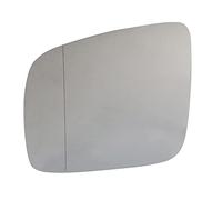 BESTPRICE 1x Espejo de cristal izquierdo espejo exterior con calefacción espejo lateral de cristal asférico Compatible con VW CADDY, MULTIVAN T5, TRANSPORTER T5,