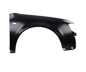 BESTPRICE 1x Guardabarros delantero derecho con orificio para intermitente Compatible con AUDI A4 B6 (8E2), A4 B6 Avant (8E5)
