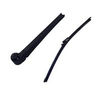 BESTPRICE 1x Juego trasero contiene: 1x Brazo limpiaparabrisas, 1 escobilla limpiaparabrisas, 1 tapa protectora, limpiaparabrisas, COMPATIBLE CON-VW TOURAN (1T1, 1T2)