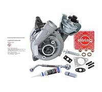 BESTPRICE 1x Turbocompresor,Línea de alimentación de aceite,20g aditivo Turbocompresor,kit de instalación ELRING,compatible con FORD C-MAX,FOCUS C-MAX (DM2),FOCUS Mk2,GALAXY,KUGA I,MONDEO Mk4,S-MAX