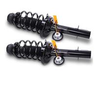 BESTPRICE 2x Amortiguador de gas a presión puntal delantero bitubo, compatible con AUDI A3 (8L1), VW GOLF 4 (1J1), GOLF 4 Variant (1J5)