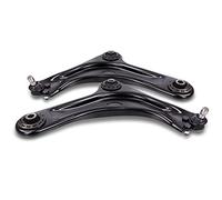 BESTPRICE 2x Brazo de control del eje delantero inferior izquierdo y derecho compatible con RENAULT LAGUNA Coupe (DT0/1), LAGUNA III (BT0/1), LAGUNA III Grandtour (KT0/1)