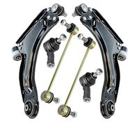 BESTPRICE 2x Brazo de control inferior del eje delantero izquierdo y derecho con casquillos de cojinete y rótula compatible con OPEL OMEGA B (V94), OMEGA B Caravan (V94)
