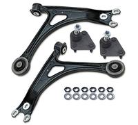 BESTPRICE 2x Brazo de control inferior del eje delantero izquierdo y derecho con rótula compatible con AUDI A3 (8L1), TT (8N3),TT Roadster (8N9),SEAT LEON (1M1),VW GOLF 4 (1J1),NEW BEETLE (9C1, 1C1)