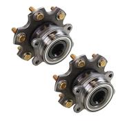 BESTPRICE 2x Bujes de Rueda Traseros Juego de Cojinetes de Rueda, Compatible con MITSUBISHI PAJERO III (V7_W, V6_W), PAJERO IV (V8_W, V9_W), PAJERO IV Van (V9_, V8_, V8_V)