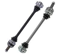 BESTPRICE 2x Eje de transmisión trasero izquierdo y derecho, compatible con BMW 3 (E46), 3 Cabriolet (E46), 3 Compact (E46), 3 Coupe (E46), 3 Touring (E46)