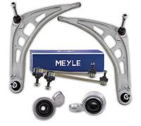 BESTPRICE 2x Eje delantero inferior izquierdo y derecho con cojinete, 2x barra de acoplamiento delantera compatible con BMW Serie 3 (E46), Z4 (E86) (E85)