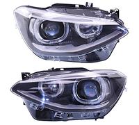 BESTPRICE 2x faros bi-xenon Faros delanteros Faros principales izquierda + derecha Compatible con BMW Serie 1 (F20), 1 (F21)
