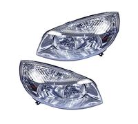 BESTPRICE 2x Faros delanteros Faros principales izquierda + derecha Compatible con RENAULT GRAND SCÉNIC 2 (JM0/1_), SCÉNIC 2 (JM0/1_)