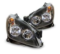 BESTPRICE 2x faros Faros delanteros Faros principales izquierda + derecha Compatible con OPEL ASTRA H,