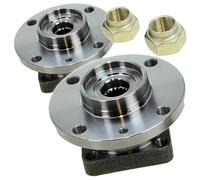 BESTPRICE 2x Juego de cojinetes de cubo de rueda delantero, Compatible con FIAT PANDA (141_), PANDA (141_),LANCIA Y10 (156_),SEAT MARBELLA (28A), MARBELLA (028A)