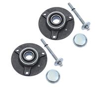 BESTPRICE 2x Juego de cojinetes de cubo de rueda delantero, Compatible con SMART CABRIO (450),CITY-COUPE (450),FORTWO Cabrio (450),FORTWO Coupe (450)