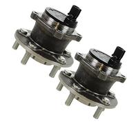 BESTPRICE 2x Juego de cojinetes de cubo de rueda trasera, compatible con FORD C-MAX (DM2), FOCUS 2 Mk2