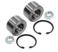 BESTPRICE 2x Juego de cojinetes de rueda delanteros o traseros juego de cojinetes de rueda