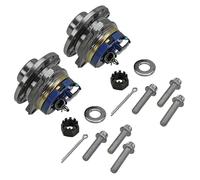 BESTPRICE 2x Juego de rodamientos de rueda delantera con sensor ABS, compatible con OPEL ASTRA G (T98) (F35)(F70)