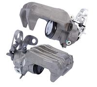 BESTPRICE 2x Pinza de freno trasera izquierda y derecha sin soporte, compatible con AUDI A4 B6 (8E2) (8E5) (8H7), A4 B7 (8EC) (8ED) (8HE), SEAT EXEO (3R2)(3R5)